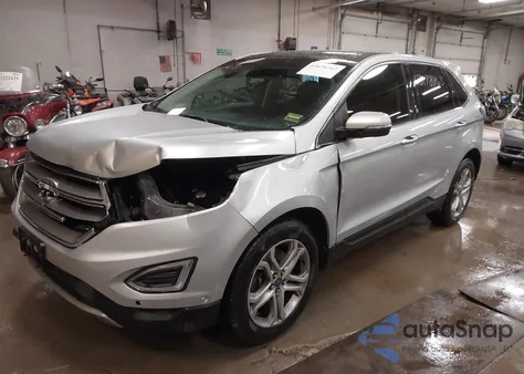 2017 Ford Edge Titanium из США, поврежденный, VIN 2FMPK4K90HBB66133